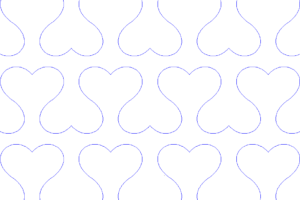 Heart Border Edge-to-Edge