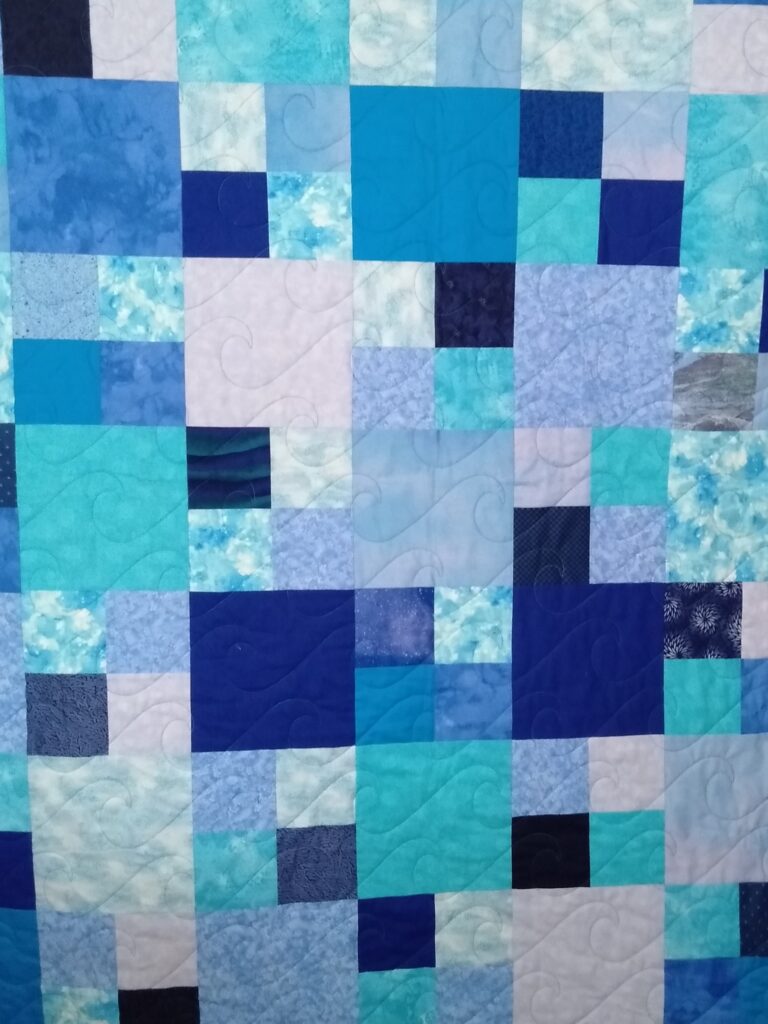 Waves Edge-to-edge Quilting